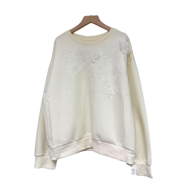 現貨9545｜立體花鏤空蕾絲衛衣-LA300289D0 