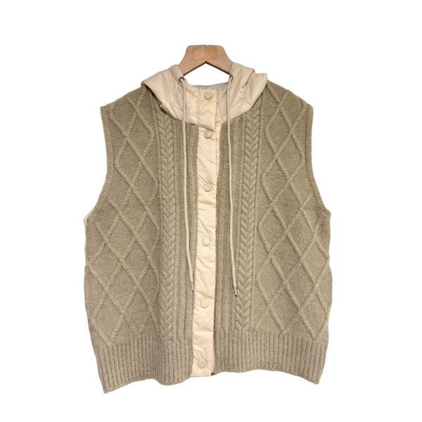 現貨9618｜針織拼接夾棉開扣背心-SH6685E3 