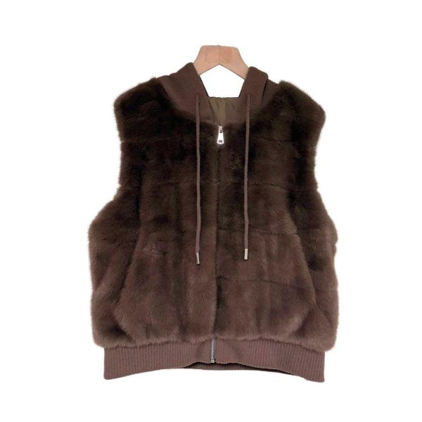 9753｜擼貓感！極致親膚仿兔毛連帽背心-RP2232K8 