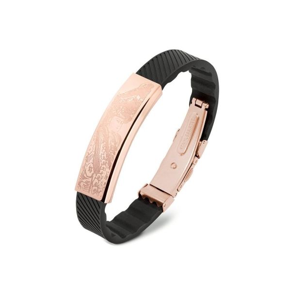 9963限時平安媽祖鈦鍺手環 -贈新版貔貅掛飾+錢母 F3 