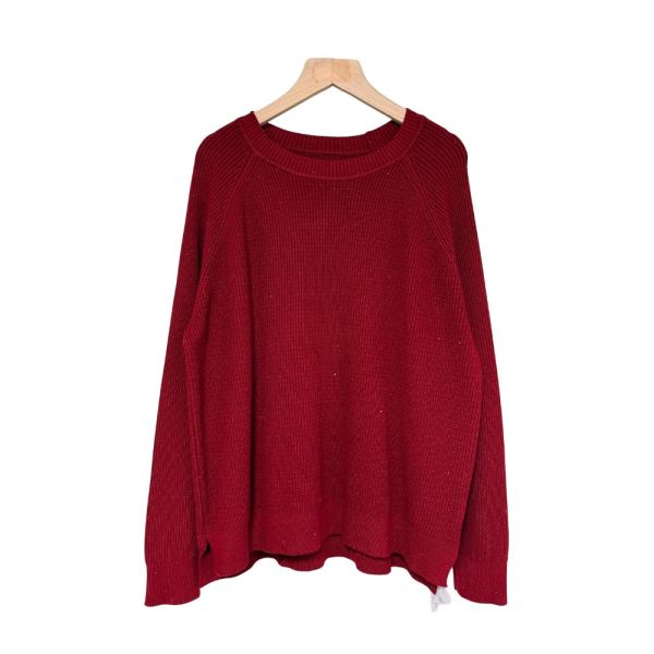 現貨8321｜亮片螺紋縲縈針織衫 038 