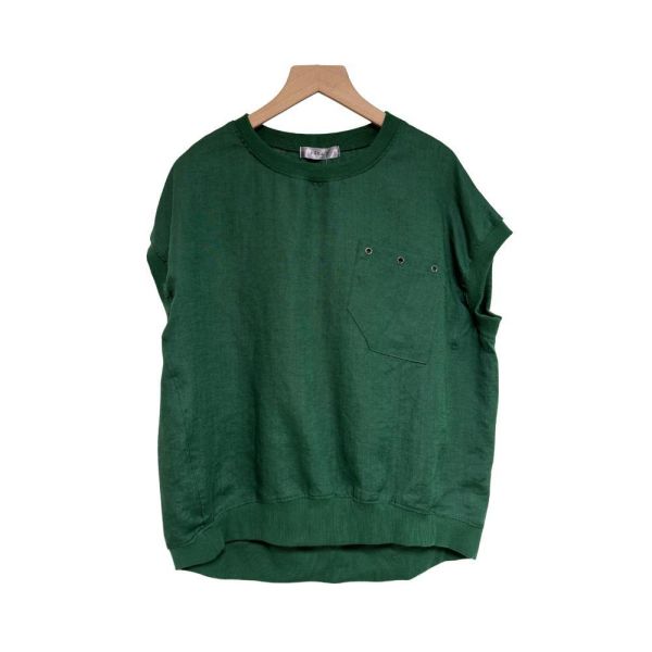 9992｜靜奢高雅．金屬孔眼點綴純色織理衫-RPB1181J5 