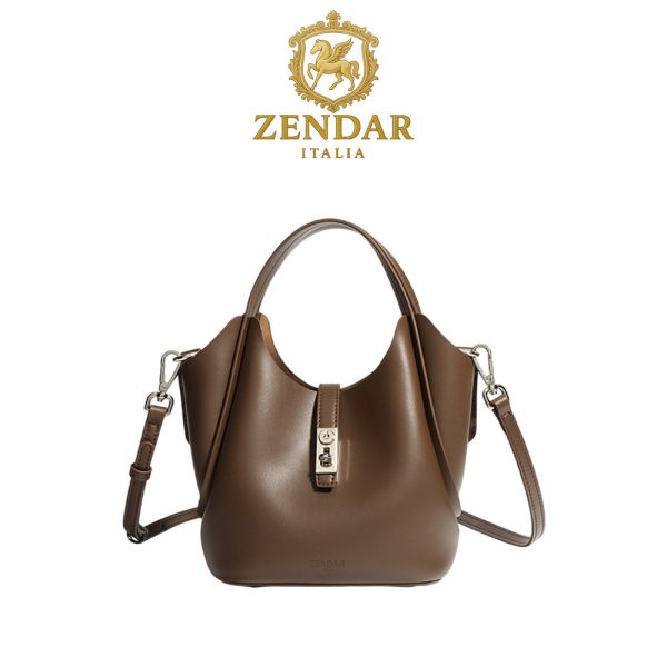 ZENDAR 菜籃子肩背包附內包-下單送皮夾 #需單獨結單 504 