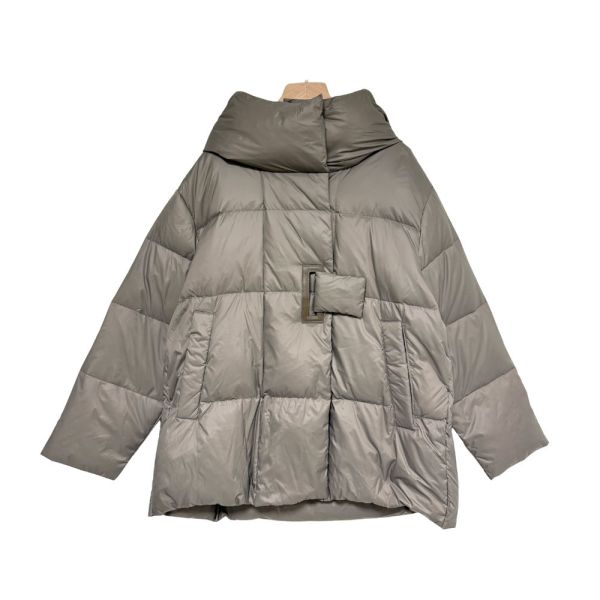 現貨9703｜磁吸扣穿帶造型羽絨夾克-DF2807I0 