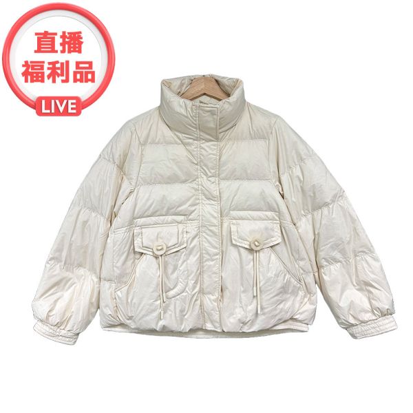 現貨 7044｜立領羽絨設計款外套 
