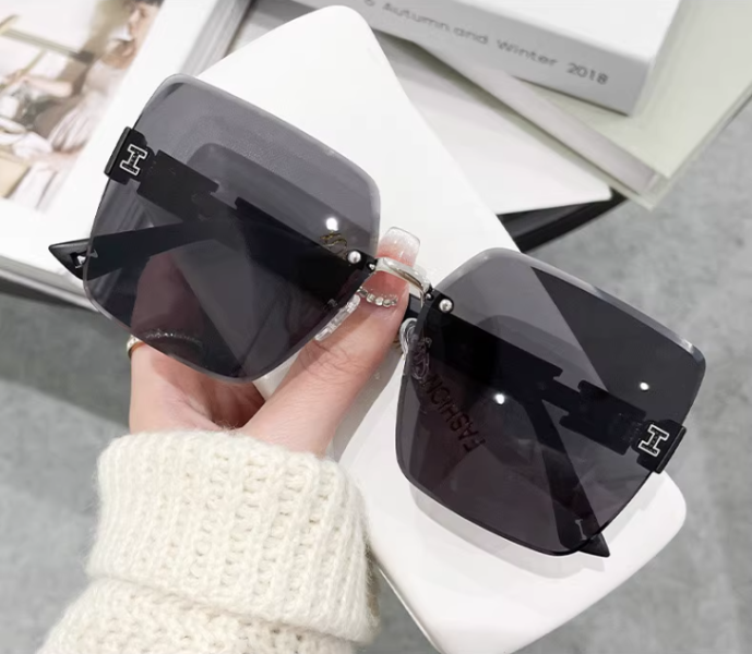 9914｜方形無框切邊太陽眼鏡BLS6642-A4 