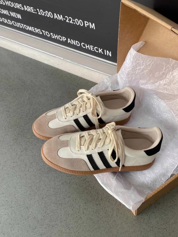 2025新款復古德訓鞋女 22.5-25 -chou J80 