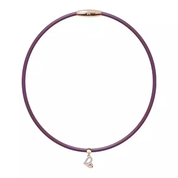 Mega Power Shining 鈦鍺項鍊 (白鋼/玫金)+閃耀心鍺手鍊(玫瑰金/星耀白) 