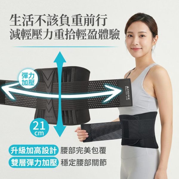0110 預購 Lumicure 醫療級強效支撐護腰(5/15結單任2組即送7入眼罩)-H50 