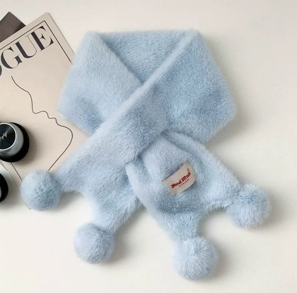 現貨9663｜超Q柔軟親膚絨毛圍脖 A4 