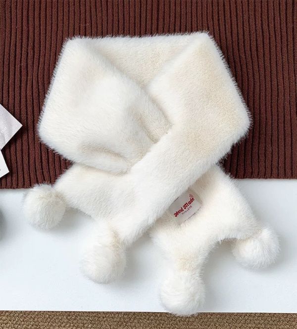 現貨9663｜超Q柔軟親膚絨毛圍脖 A4 