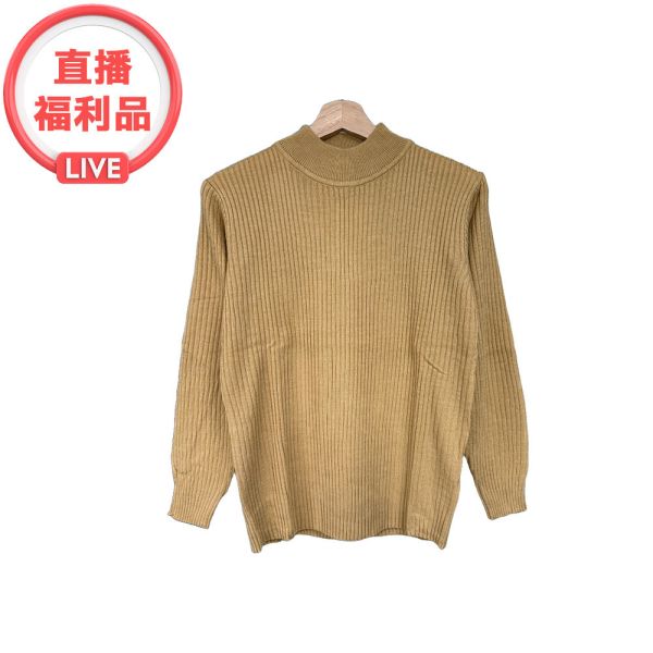 現貨 7039｜小圓領坑條打底羊毛針織衫-6色 