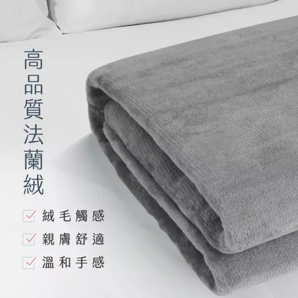 【KINYO】單人床墊型溫控電熱毯-法蘭絨(需單獨下單) 