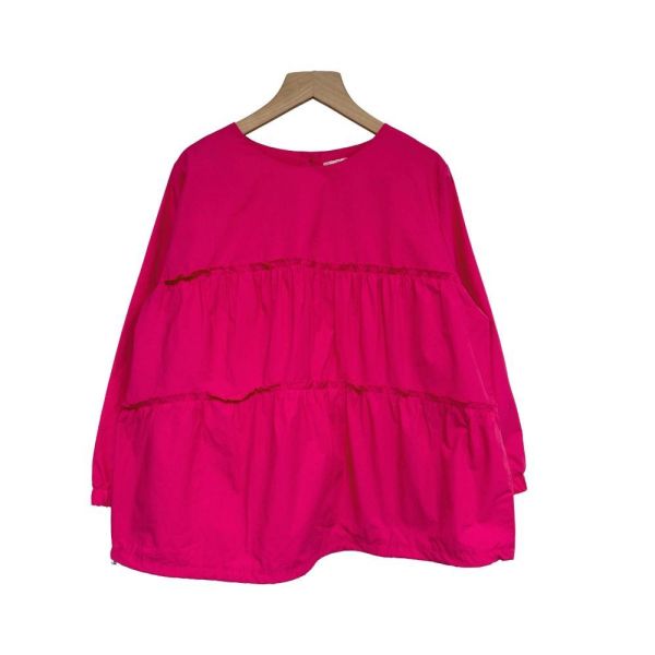 9839｜逆齡小心機・立體微澎感多層次純棉上衣-RP1003I3 