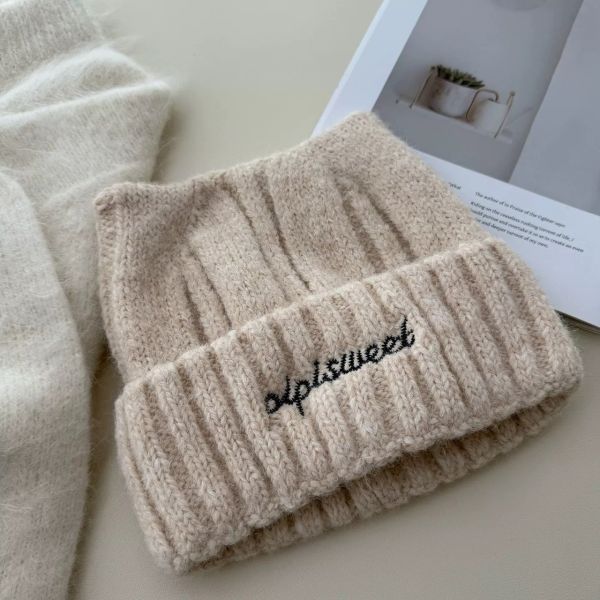 網紅款貓耳刺繡毛帽-BLS1121-1- A3 