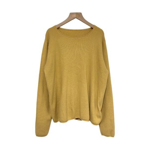 【兩件優惠】95611｜捲邊螺紋彈性針織衫-MIA25785C7-福利品不退不換 