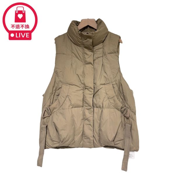 現貨9530｜大夾圈高領羽絨馬甲-DF668B3-福利品不退不換 