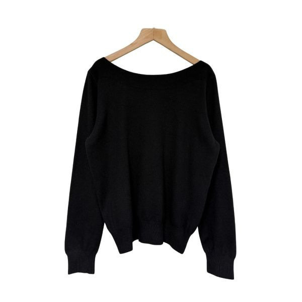 【兩件優惠】83066｜自訂款船領縮口莫代爾針織衫 032 