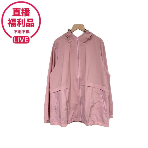 現貨7520｜馬卡龍防曬防風連帽拉鍊外套-DF8239A6-福利品不退不換 