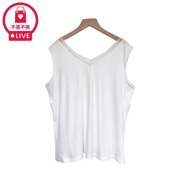 9802｜背影殺手！美背交叉微透膚背心-BYB71A2-福利品不退不換 