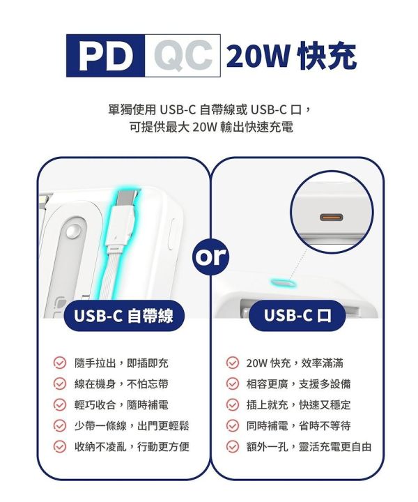 預購｜Lapo Qi2 磁吸無限充行動電源 LPBQI20A180 