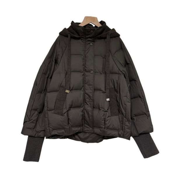 8300｜毛線針織連帽羽絨夾克 190 