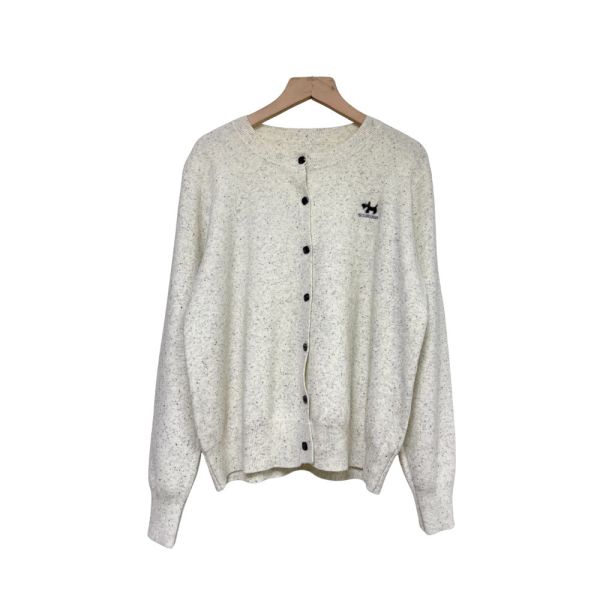 現貨8295｜自訂款砂糖點點刺繡縲縈針織開衫 035 