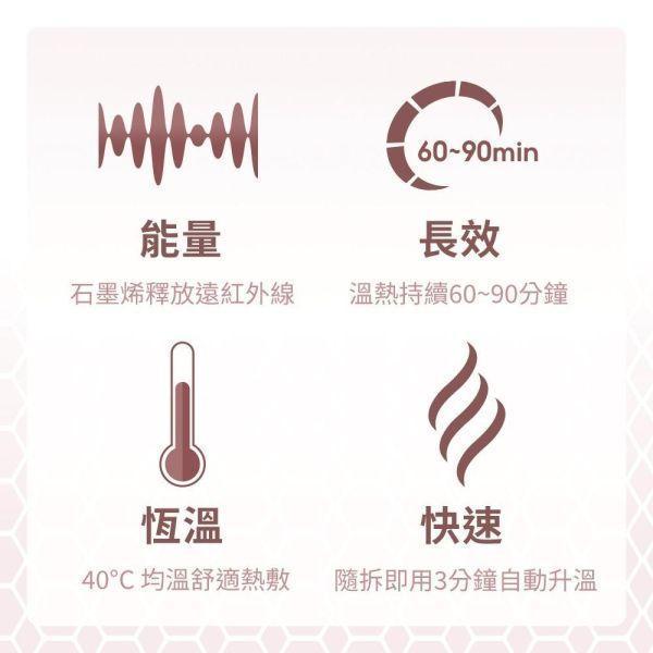 &MORE 愛迪莫遠紅外線熱敷石墨烯眼罩3盒30入- D5 
