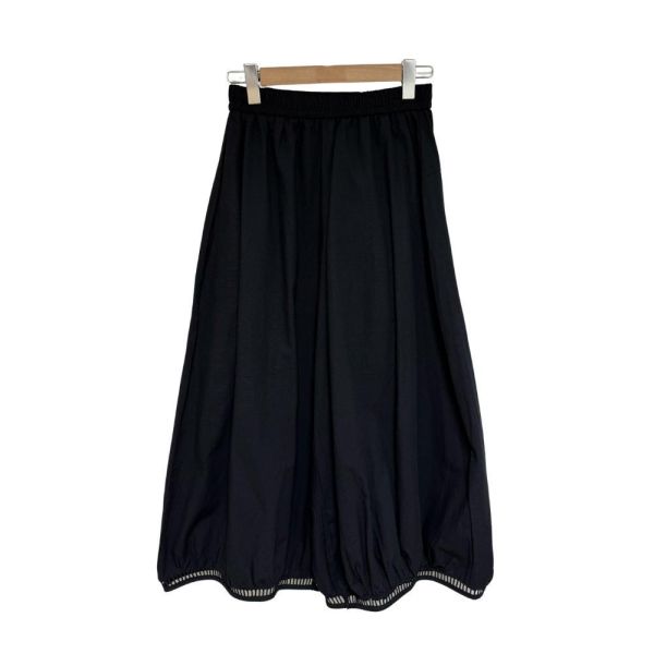 8395｜漫步的自在・幾何織帶花苞裙褲-079 