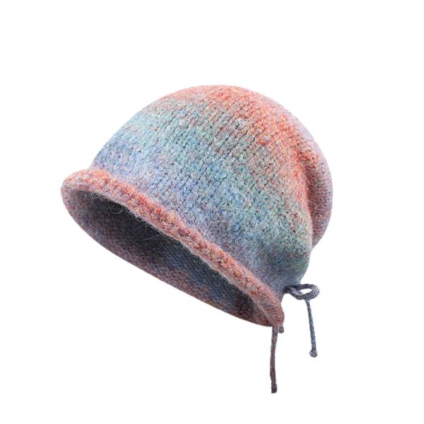 漸變色日系抽繩堆堆帽 BLSA5 