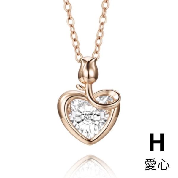 董娘好物團購 7652｜義大利 C&C 真鑽四代靈動項鍊 18K 天然真鑽 