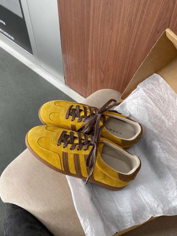 2025新款復古德訓鞋女 22.5-25 -chou J80 