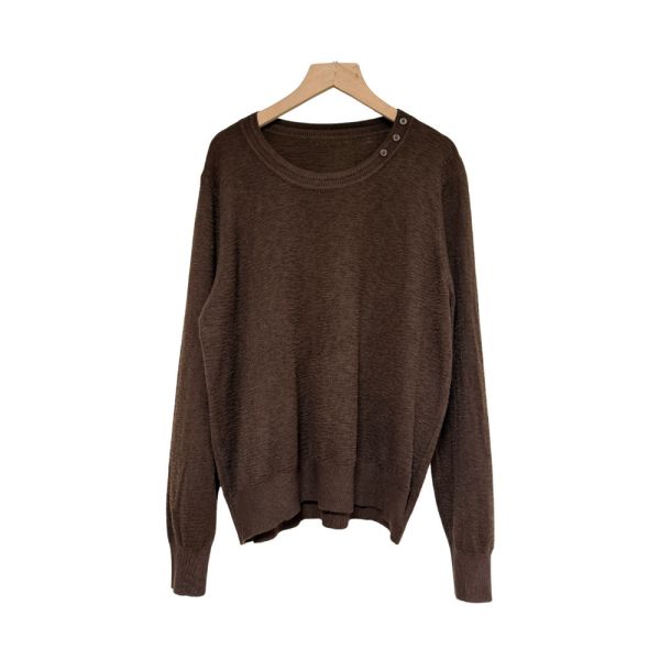 現貨8239｜自訂款電腦緹花莫代爾針織衫-028 