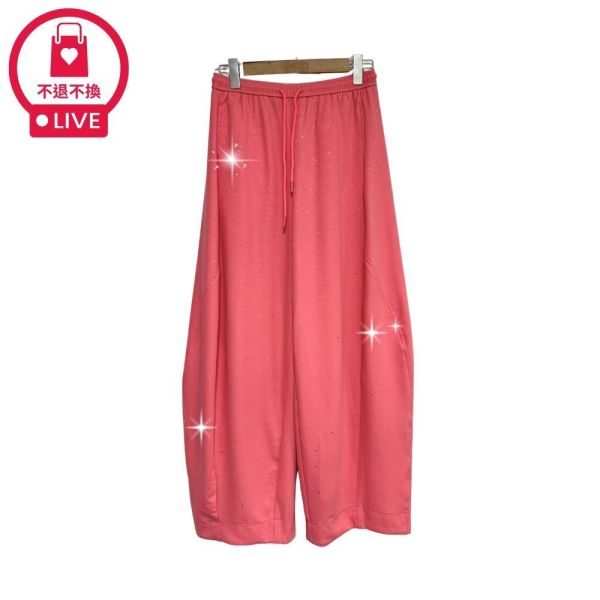 9903｜低調奢華歐膩・星砂微光彎刀褲-LAD200023D0-福利品不退不換 