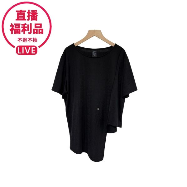 現貨7736｜不規則造型彈力棉上衣-LA0255B8-福利品不退不換 