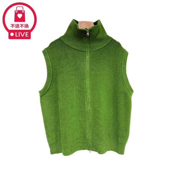 9743｜一衣兩穿！可鹽可甜！立領/翻領拉鍊背心-MIA25880D0 