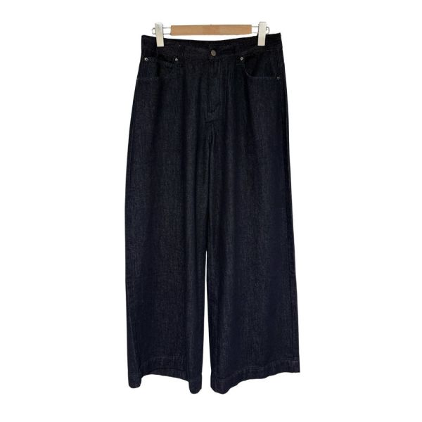 現貨+預購8507｜自訂款率性顯瘦高腰牛仔寬褲 M-3XL 088 