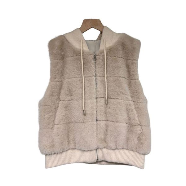 9753｜擼貓感！極致親膚仿兔毛連帽背心-RP2232K8 