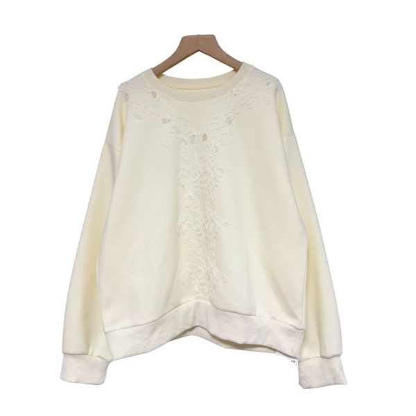 現貨9541｜亮片鏤空蕾絲衛衣-LA300290D0 