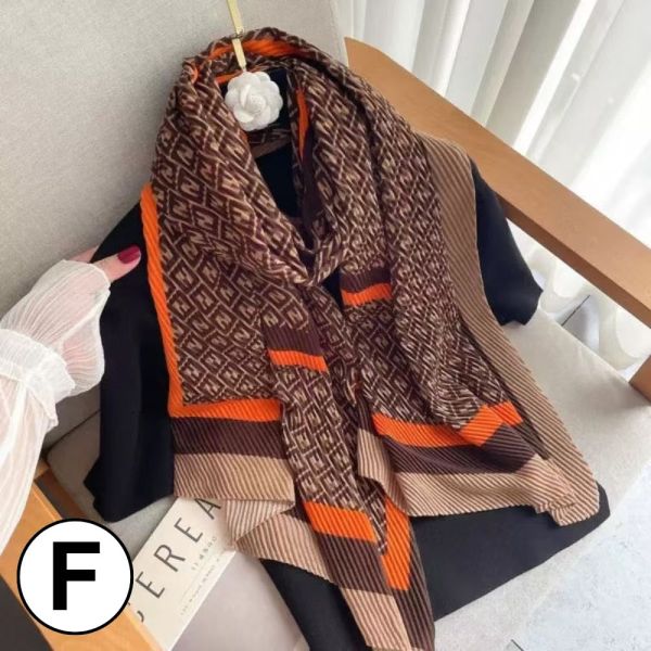 現貨 6817｜韓版壓皺百搭秋冬款女保暖時尚披肩圍脖 