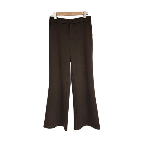 現貨8633｜#羊毛雲朵褲 斜紋羊毛小喇叭西裝褲 M-3XL 