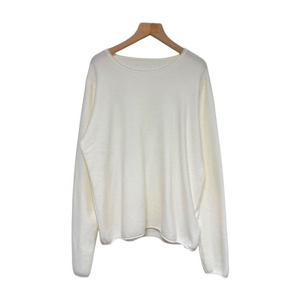 現貨9561｜捲邊螺紋彈性針織衫-MIA25785C7-福利品不退不換 