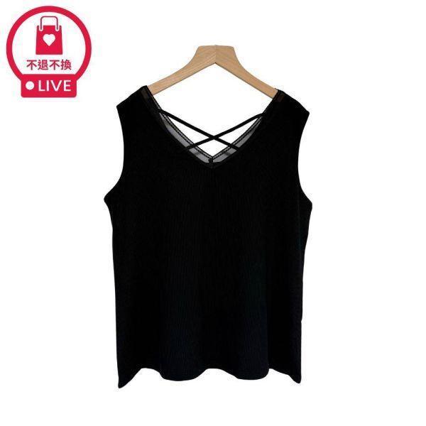98022｜背影殺手！美背交叉微透膚背心-BYB71A2-福利品不退不換 