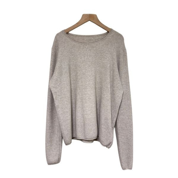 【兩件優惠】95611｜捲邊螺紋彈性針織衫-MIA25785C7-福利品不退不換 