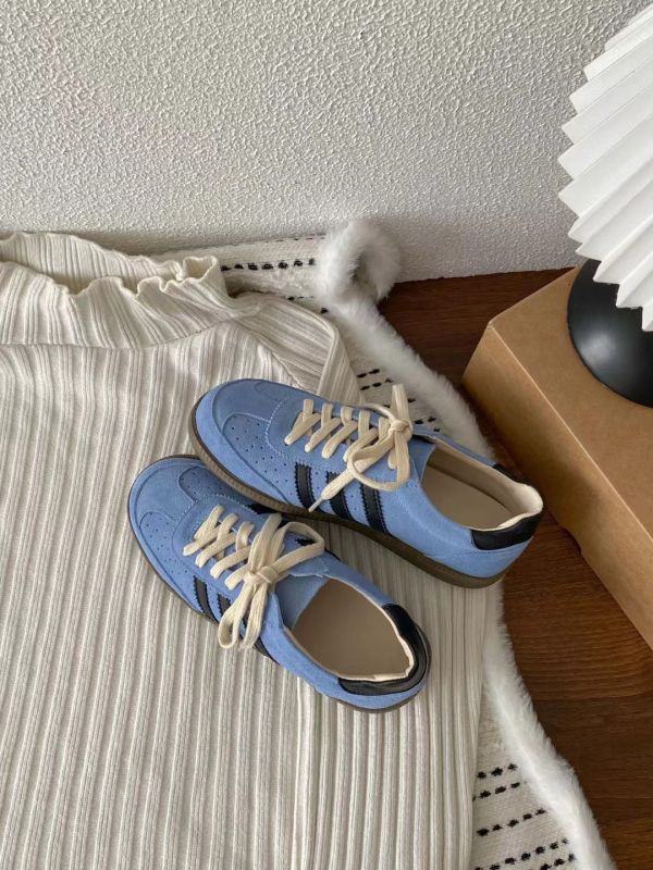 2025新款復古德訓鞋女 22.5-25 -chou J80 