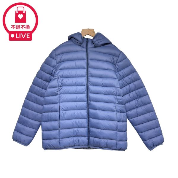 現貨9524｜羽絨棉連帽拉鍊外套-DF2410B3-福利品不退不換 