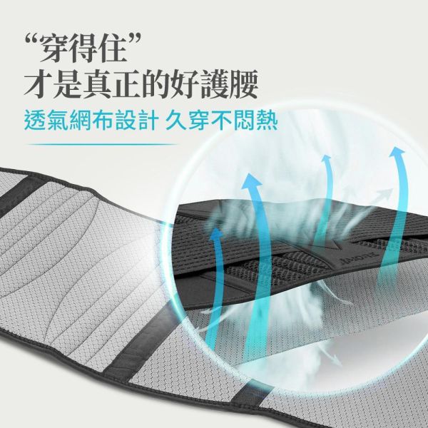 0110 預購 Lumicure 醫療級強效支撐護腰(5/15結單任2組即送7入眼罩)-H50 
