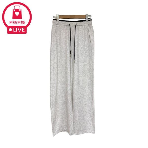 9944｜休閒不隨便・縲縈撞色抽繩修身長褲-MIA2613D5-福利品不退不換 