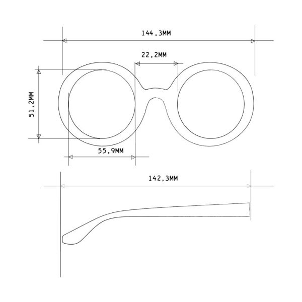 董娘好物團購｜OKKIA Monica hexagonal sunglasses 6/5後到貨 