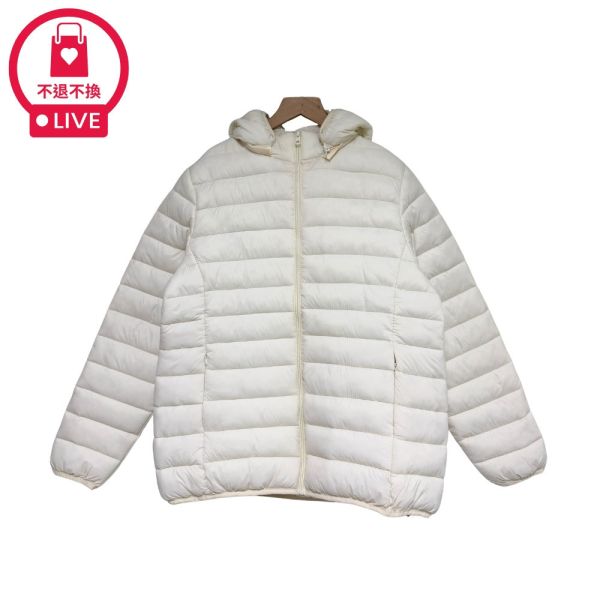 現貨9524｜羽絨棉連帽拉鍊外套-DF2410B3-福利品不退不換 